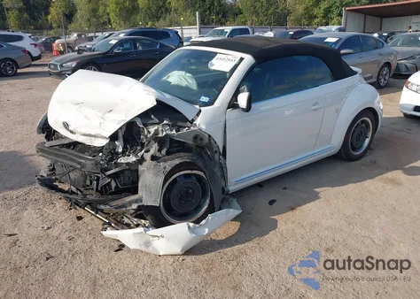 2013 Volkswagen Beetle 2.5L z USA, uszkodzony, nr VIN 3VW5X7AT0DM803667